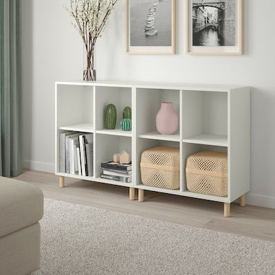 Ikea Eket, Kallax Shelf Unit, Etagere Cube, Cube Storage Unit, Kallax Shelf, Plastic Foil, Ikea Family, Shelving Systems, Shelf Unit