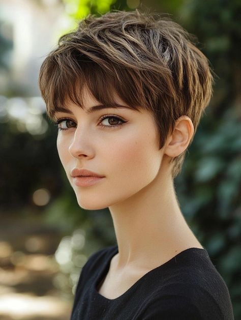 Top Short Choppy Haircuts for a Modern, Edgy Look Short Choppy Haircuts, Natural Braided Hairstyles, Sassy Haircuts, Choppy Haircuts, Edgy Haircuts, Choppy Hair, Short Choppy Hair, Sassy Hair, Effortless Hairstyles