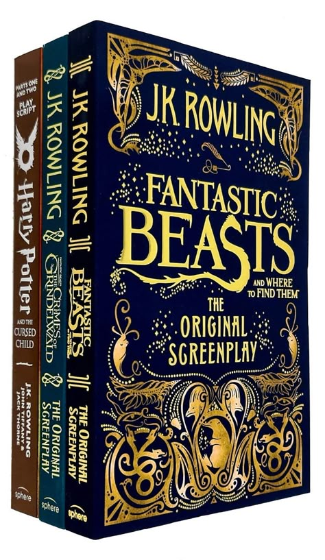 Newt Fantastic Beasts, Fantastic Beasts Book, The Crimes Of Grindelwald, Fantastic Beasts Series, The Cursed Child, Crimes Of Grindelwald, Rowling Harry Potter, Ministry Of Magic, Books Collection