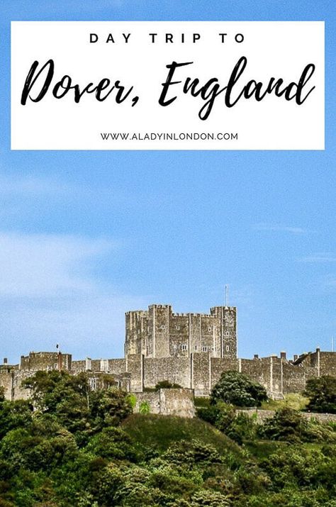 This guide to a day trip to Dover, England will show you the highlights of this part of Kent. There are lots of things to do in Dover, England, from seeing Dover Castle keep to admiring the White Cliffs of Dover. It’s a great place on the south coast of England. #dover #england #englandtravel #kent Dover Castle England, Dover England, England Itinerary, British Isles Cruise, Castle Keep, Cliffs Of Dover, Scotland Travel Guide, Dover Castle, London England Travel