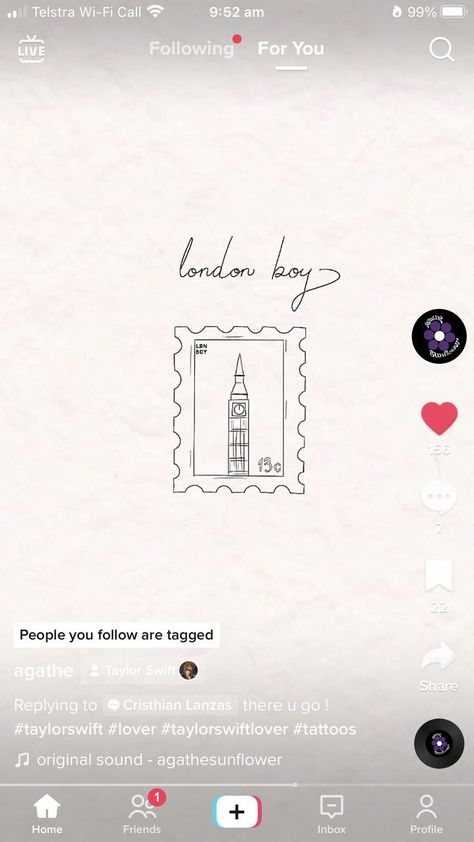 Uk Inspired Tattoo, Minimalist London Tattoo, London Post Stamp Tattoo, London Tatoos Ideas, Tattoos To Get In London, England Stamp Tattoo, London Postage Stamp Tattoo, London Themed Tattoo, Small London Tattoo