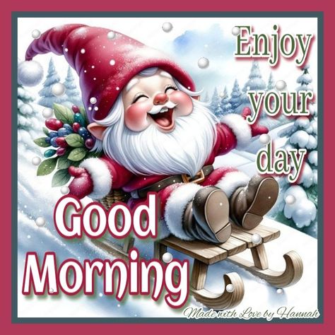 Good Morning Holiday Images, April Quotes, Good Morning Animals, Good Morning Christmas, Morning Christmas, Good Morning Winter, Good Morning Wishes Gif, Chocolate Santa, Love Good Morning Quotes