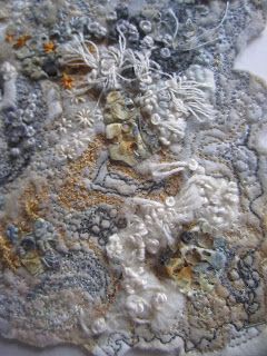 Louise Watson, Marian Jazmik, Texture Embroidery, Stitching On Paper, Brooch Art, Creative Textiles, Textile Sculpture, Fibre Art, Textile Artist