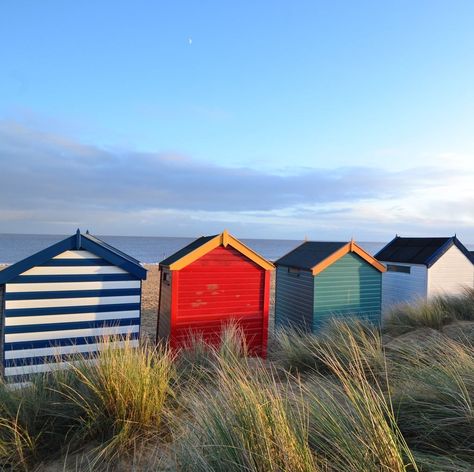 Southwold Beach Huts, UK Beach Huts Uk, Beach Hut Interior, Overseas Travel, Beach Huts, Seaside Resort, Amazon Prime Day, Beach Hut, Us Beaches, New Home Designs