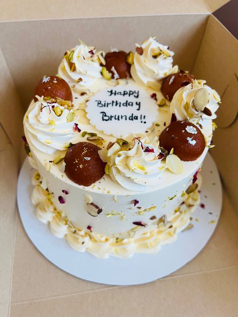 Gulab Jamun Cake Design, Gulab Jamun Cake, Indian Dessert, Gulab Jamun, Indian Dessert Recipes, Indian Desserts, Theme Cake, Themed Cakes, 3rd Birthday