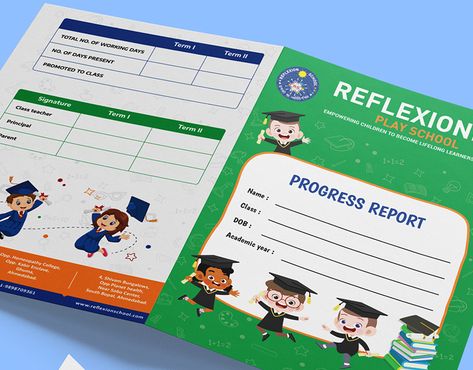 Report Card Design :: Behance Report Card Design, School Results, House Ceiling, House Ceiling Design, School Fees, Class Teacher, Report Design, Progress Report, Report Card