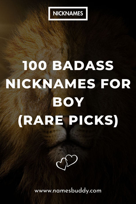 Badass Nicknames for Boy Hot Guy Names, Nicknames For Guys Friends, Funny Nicknames For Guys, Badass Nicknames, Nicknames For Boys, Cool Nicknames, Nicknames For Guys, Nickname Ideas, Strong Boys Names