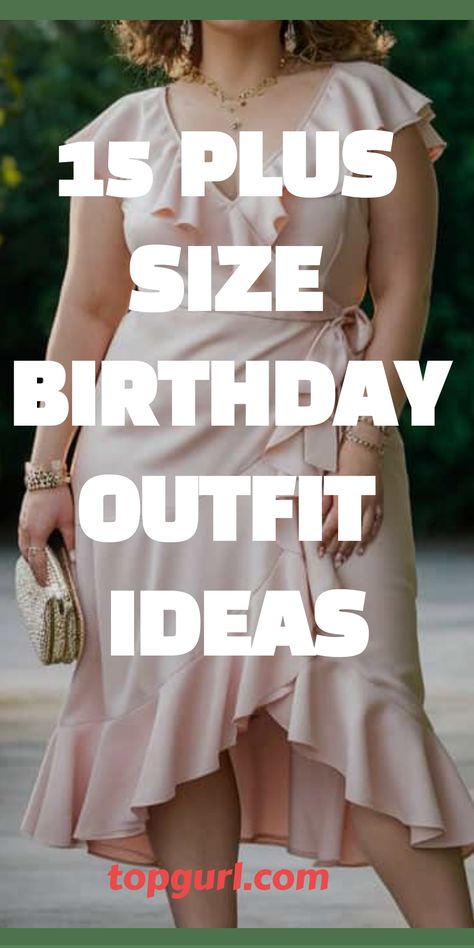 15 Plus Size Birthday Outfit Ideas That’ll Make You Feel Like a Queen Anniversary Outfit Plus Size, Dress Up For Plus Size Women, Birthday Outfits For Midsize Women, Dresses For Plus Size Women Party, Plus Size Anniversary Outfit, Stylish Birthday Outfits For Women, Mid Size Party Outfits, Plus Size Birthday Dress, Chic Birthday Outfits