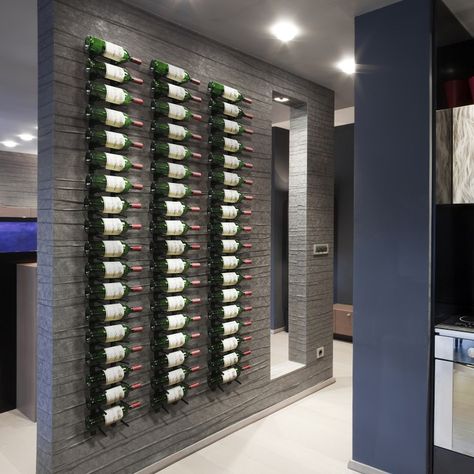 Wall wine rack ideas