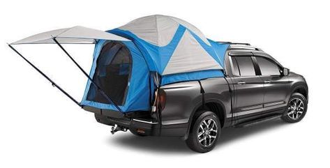 12 Best Truck Bed Tent Reviews | Napier vs Kodiak vs Rightline Honda Ridgeline Camping, Honda Ridgeline Accessories, Ridgeline Honda, Honda Truck, Tent Trailers, Honda Accessories, Truck Bed Tent, Truck Bed Camping, Truck Bed Camper