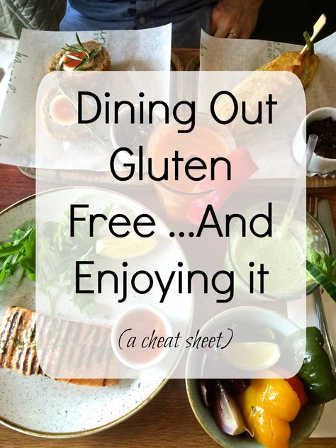 Eating gluten free at restaurants: A cheat sheet. How to dine out when you're following a gluten free diet, and still enjoy it! Naturally Sweetened Desserts, Gluten Free Diet Plan, Eating Gluten Free, Gluten Free Travel, Gluten Free Restaurants, Fast Dinner, Fast Dinner Recipes, White Pasta, Healthy Tasty Recipes