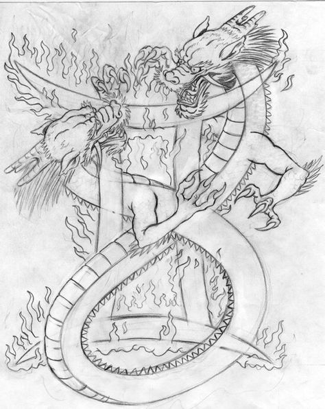 Tattoo Ideas For Gemini Men, Gemini Tattoos Men, Gemini Dragon Tattoo, Gemini Dragon, Dragons Sketch, Anchor Flower Tattoo, Gemini Sign Tattoo, Gemini Tattoos, Tattoo Homme