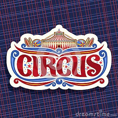 Circus Font, Circus Vintage, Baseball Vector, Kids Carnival, Diamond Vector, Vintage Decoration, Game Ui Design, Fun Fair, Logo Project