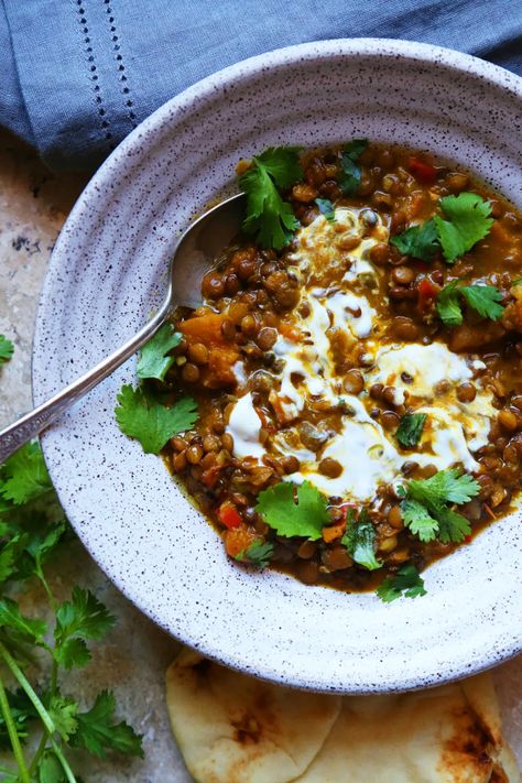 Curry Squash Soup, Curry Squash, Vegan Dal, Soup Butternut Squash, Soup Indian, Best Stew Recipe, Curry Lentils, Lentils Soup, Dal Curry