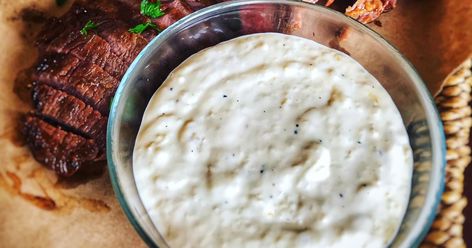 Am I the only one who buys extra horseradish root when it becomes available Pesach time? I love the stuff. I love making dips and sauces wit... Garlic Horseradish Aioli, Horseradish Aioli, How To Make Dip, Roast Beef Sandwiches, Horseradish Sauce, Garlic Head, Am I The Only One, Beef Sandwich, Aioli