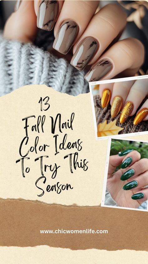 13 Fall Nail Color Ideas To Try This Season Summer Nails Colors Designs, Pattern Meaning, Gorgeous Braids, Cute Summer Nails, Vibrant Nails, Fall Nail Colors, Summer Nails Colors, Colorful Nail Designs, Beauty Recipe