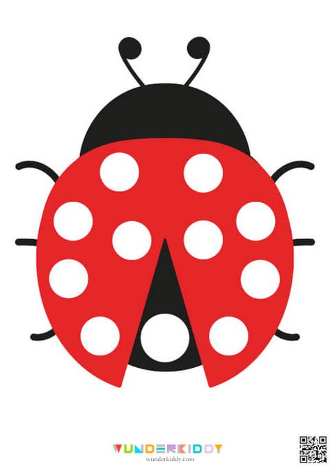 Ladybug Counting Activity, Ladybug Activities For Preschool, Math Activity For Preschool, Home Preschool, Activity For Preschool, Kid Flash, Emoji Images, Learn To Count, Math Activity