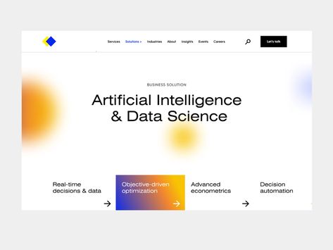 Data Science Website Design, App Design Trends, Science Web, Data Logo, Portal Design, Web Design Tools, Ui Design Website, Presentation Layout, Website Design Layout