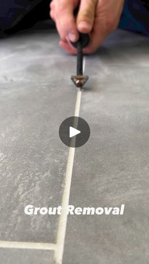 4.3M views · 7.5K reactions | How to remove old grout!  #remodel #construction #homerenovation #realestate #design #entrepreneur #interiordesign #renovation #homedecor #tools #diy #carpentry #work #asmr #designer #homemade #engineering #houserenovation #homemakeoveronabudget #diyrenovation | WINNI | WINNI · Original audio Diy Carpentry, Tile Grout, Diy Renovation, Grout, Carpentry, Home Renovation, Budgeting, Home Improvement, Engineering