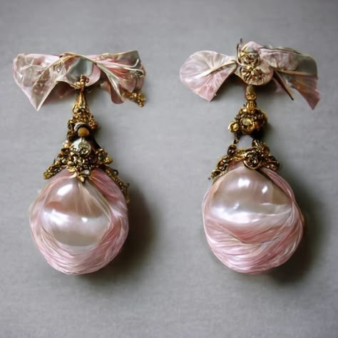 Rococo Jewelry 18th Century, Modern Rococo Fashion, Rococo Textiles, 1700 Jewelry, Rococo Earrings, Rococo Aesthetic Fashion, Modern Rococo Aesthetic, Rococo Moodboard, Rococo Fashion Modern