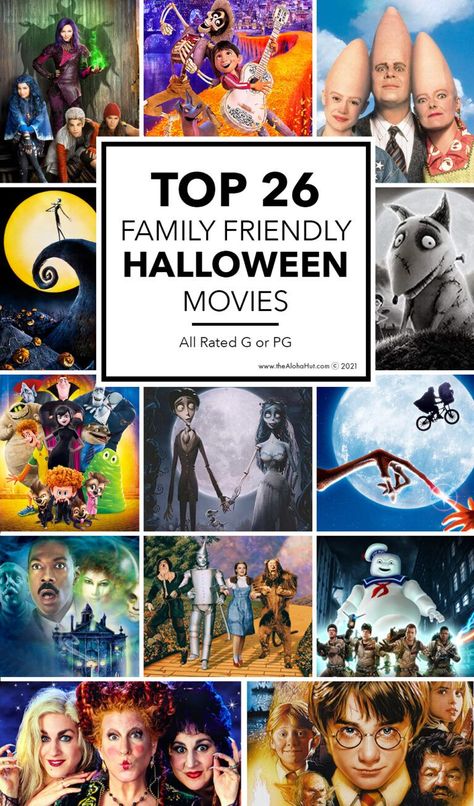 Fall Family Movies, Top Halloween Movies, Best Family Halloween Movies, Scary Movies For Kids, Kid Friendly Halloween Movies, Halloween Movies For Kids, Family Friendly Halloween Movies, Halloween Party Ideas For Kids, Classic Halloween Movies