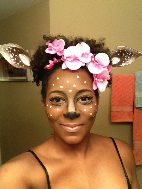 Simple deer Halloween makeup inspiration Deer Halloween Makeup, Deer Halloween, Deer Makeup, Halloween Makeup Inspiration, All Things Beauty, Halloween Makeup, Halloween Fun, Makeup Inspiration, Face Paint