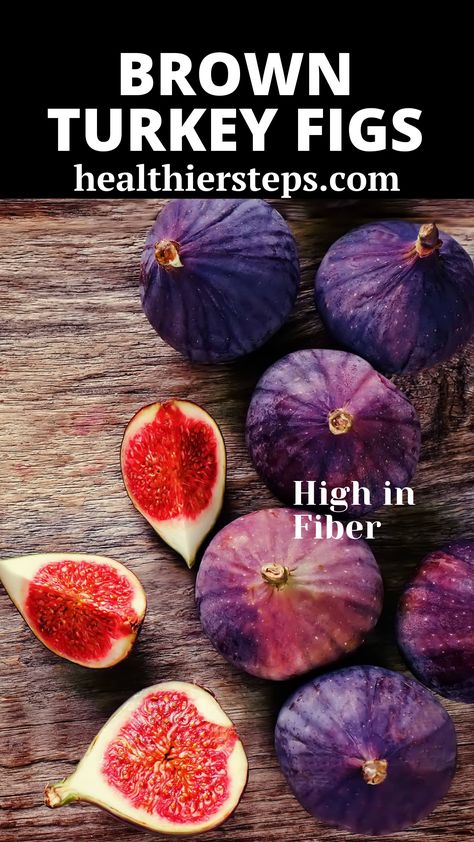 You might be very tempted to grow your own figs if you enjoy them. Some fig varieties are only suitable for tropical or subtropical climates, but Brown Turkey figs can also be grown in temperate climates. Brown Turkey Fig Recipes, Brown Turkey Fig, Fig Varieties, Ficus Carica, Best Garden Tools, Fig Trees, High In Fiber, Fig Recipes, Sources Of Vitamin A