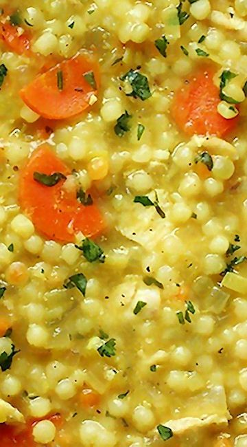 Couscous Chicken, Couscous Recipes, Easy Soup, Savory Soups, Soup And Stew, Think Food, Idee Pasto Sano, Soup And Sandwich, Easy Soups