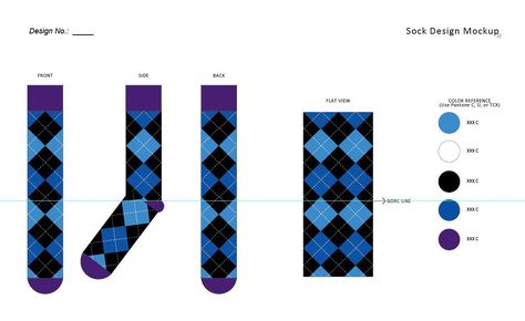 A specially-designed custom sock design template for you! custom sock mock up, sock tag, sock band design templates downloads. Sock Design Template, Sock Designs, Socks Packaging, Sock Design, Manufacturing Factory, Design Guidelines, Band Design, Custom Socks, Sock Patterns