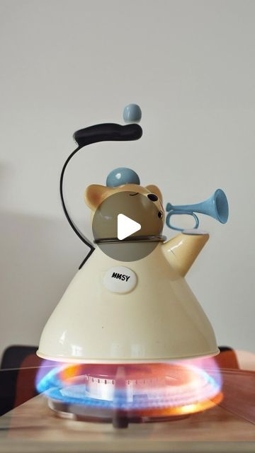 Momit Sam York on Instagram: "Whistling Kettle forget about it. This is a trumpet kettle.🎺🎶 #kettle" Trumpet Music, Tea Kettles, Tea Kettle, 3d Modeling, Kitchen Appliances, Gadgets, Tea, Music, On Instagram