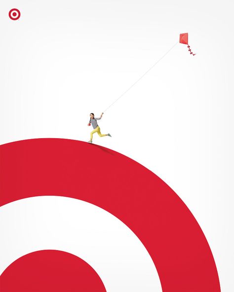 Target branding example Target Branding, Allan Peters, Iconic Posters, Christmas Advertising, Minimal Illustration, Corporate Id, Iconic Poster, Mutual Fund, Color Psychology