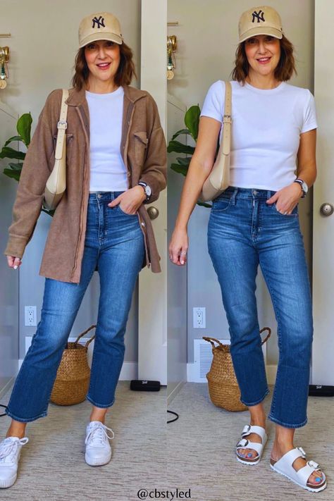 Spring Outfit Ideas For Women, Casual Spring Outfit, Spring Trends Outfits, Spring Denim, Spring Outfit Ideas, Outfit Ideas For Women, Amazon Dresses, Transition Outfits, Fashion Jeans