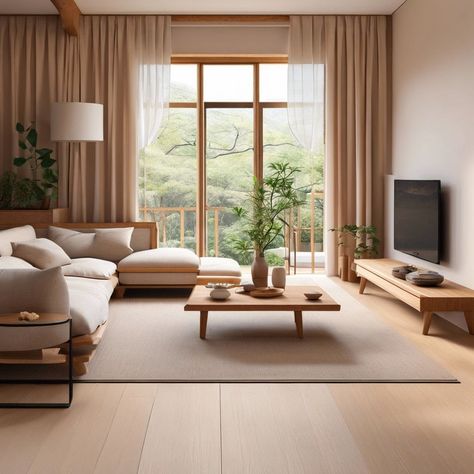 What is Japandi Style and How Can You Create It At Home Japandi Wood, Japandi Living Room, Scandinavian Kitchen Design, Japandi Living, Japandi Interior, Sofa Handmade, Oak Dining Chairs, Japandi Style, Living Room Scandinavian