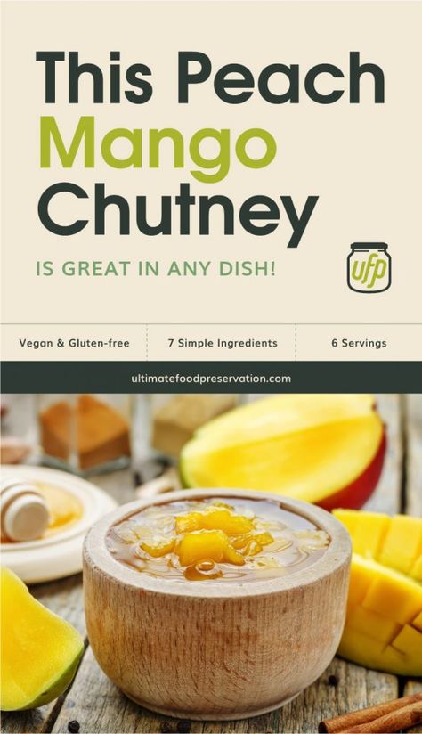 Peach Chutney Recipes, Sandwiches Appetizers, Chow Chow Relish, Mango Chutney Recipe, Homestead Recipes, Canning Peaches, Relish Recipes, Mango Chutney, Chutney Recipe