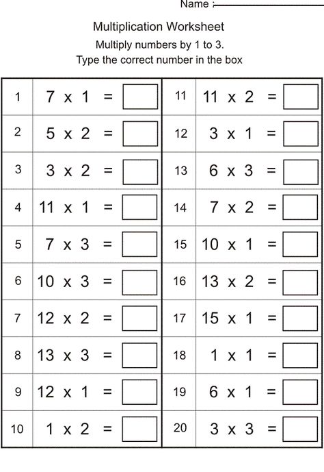 Maths Sheets for Year 4 Multiplication Exercise | Learning Printable Year 2 Maths Worksheets, Year 4 Maths Worksheets, Multiplication Printables, Maths Multiplication, Homeschool Goals, Year 4 Maths, Early Numeracy, Printable Multiplication Worksheets, Math Multiplication Worksheets