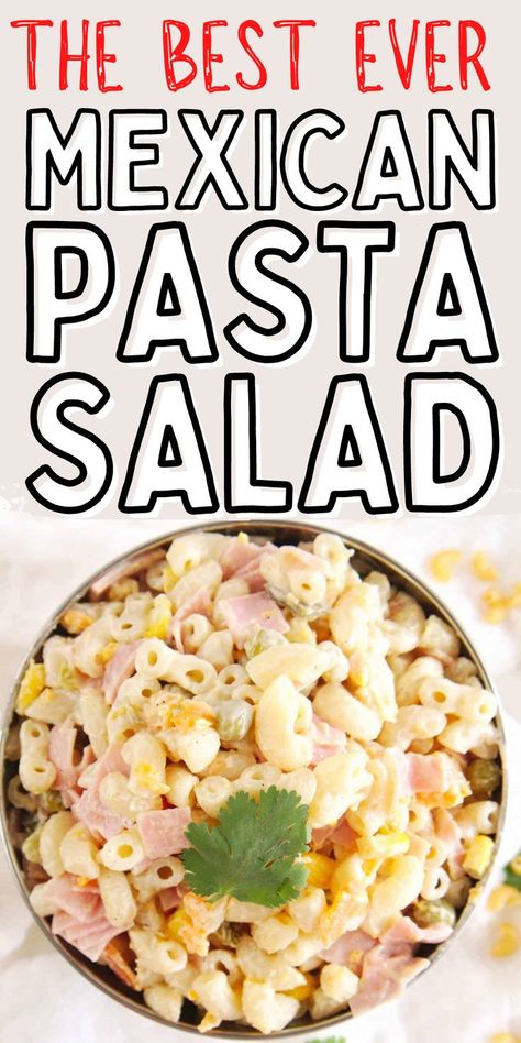 Mexican Chicken Pasta Salad, Mexican Pasta Salads, Puerto Rican Pasta Salad, Cold Chicken Pasta Salad Recipes, Pastaless Pasta Salad, Mexican Pasta Salad Recipes, Cold Chicken Pasta Salad, Pasta Salad Easy, The Best Pasta Salad