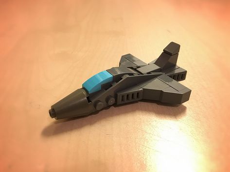 Fit Jet | Ivan Hill | Flickr Mini Lego Builds, Lego Battleship, Lego Microscale, Lego Plane, Instructions Lego, Lego Machines, Lego Army, Lego Sculptures, Micro Lego