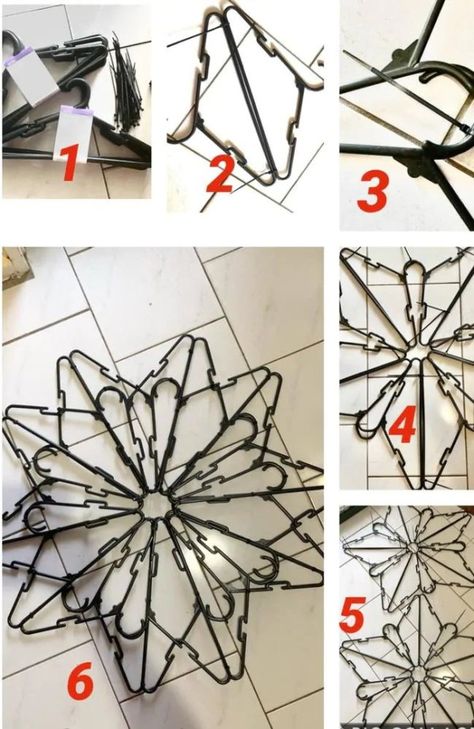 Diy Snowflake Decorations, Hanger Crafts, Hanger Decor, Snow Flakes Diy, Candy Land Christmas Decorations, Candy Land Christmas Decorations Diy, Hanger Diy, Candy Land Christmas Tree, Christmas Float Ideas