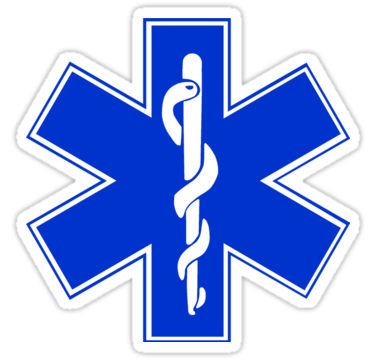 Medical Alert Symbol, Emt Paramedic, Emergency Medical Technician, Medical Technician, Volunteer Appreciation, Emergency Medical Services, Medical Symbols, Life Poster, Vinyl Car Stickers