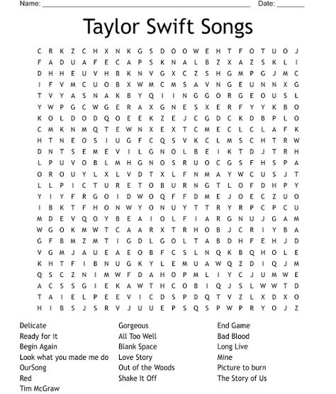 Taylor Swift Activity Sheet, Taylor Swift Code Breaker, Taylor Swift Crossword Puzzle, Taylor Swift Themed Activities, Fun Taylor Swift Game, Taylor Swift Crafts For Kids, Taylor Swift Word Search, Coloring Pages Taylor Swift, Taylor Swift Party Games