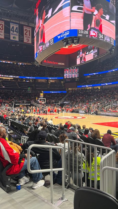 nba games, hawks Nba Game Aesthetic, Destiny Rogers, Hawks Game, Rockets Game, Hawks Basketball, Airport Pictures, Nba Game, Lifestyle Board, Snap Streak