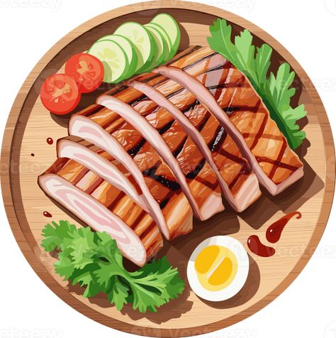 delicious juicy grilled meat in wooden plate, watercolor cartoon clipart for healthy food, dinner recipes, steak calories, homemade, nutrition, menu, weight control, Ketogenic diet, meal, protein Healthy Food Dinner Recipes, Dinner Recipes Steak, Healthy Food Dinner, Food Dinner Recipes, Recipes Steak, Watercolor Cartoon, Food Clipart, Cartoon Clipart, Wooden Plate