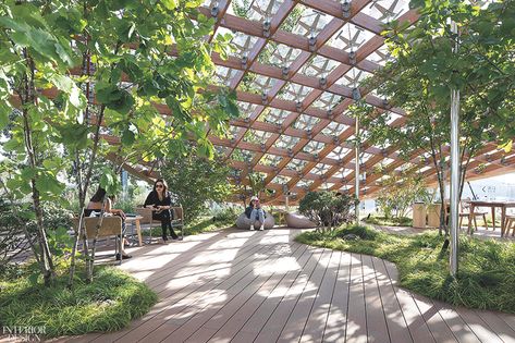 MAD Architects Conjures "Living Garden" Pavilion With the Help of Solar Energy - Interior Design China Exhibition, China House, Mad Architects, Living Garden, Solar Water Heating, Futuristic Home, Garden Pavilion, Parametric Architecture, Natural Ventilation