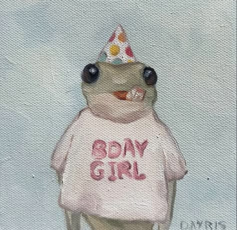 insta: dayrisfelix Cute Paintings, Bday Girl, Cute Doodles Drawings, Wow Art, Cute Frogs, Cute Little Drawings, Cute Animal Drawings, Double Exposure, Doodle Drawings