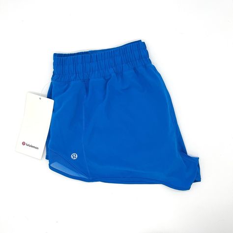 Lululemon Hotty Hot Low-Rise Lined Short 2.5" Nwt Poolside Size 12 Price Is Firm I Don’t Do Trades You Can Buy It For Less Only On My Insta @Lovetolistit Blue Lululemon Shorts, Unique Closet, Lulu Outfits, Girly Christmas Gifts, Vibrant Fashion, Lulu Shorts, Hot Blue, Lululemon Outfits, Lululemon Hotty Hot Shorts