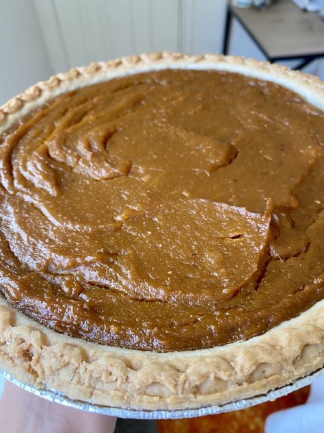 VEGAN SWEET POTATO PIE - BLKANDVEGAN Vegan Sweet Potato Pie, Sweet Potato Pie Southern, Sweet Potato Pies Recipes, Late To The Party, Vegan Pie, Vegan Milk, Vegan Sweet Potato, Potato Pie, Vegan Thanksgiving