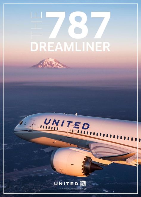 787 Dreamliner, Boeing 787 Dreamliner, Plane Photos, United Air, Commercial Plane, Airplane Wallpaper, Aviation Posters, Boeing Aircraft, Private Plane