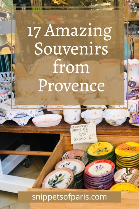 Find out the top souvenirs from Provence, from lavender to soaps, candy to wine, toys to artwork, and much more. Provence Travel, French Souvenirs, France Itinerary, Candied Orange Peel, Herbs De Provence, Visit France, Summer Trip, Anniversary Trips, Europe Trip