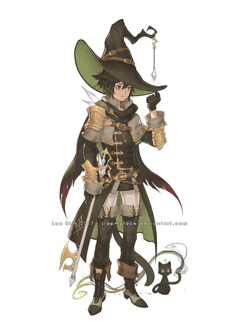 Mage Character Design Male, Sorcerer Character Design, Wizard Character Design, Wizard Design, Male Witch, Witch Characters, Witch Design, Dungeons And Dragons Characters, Arte Fantasy