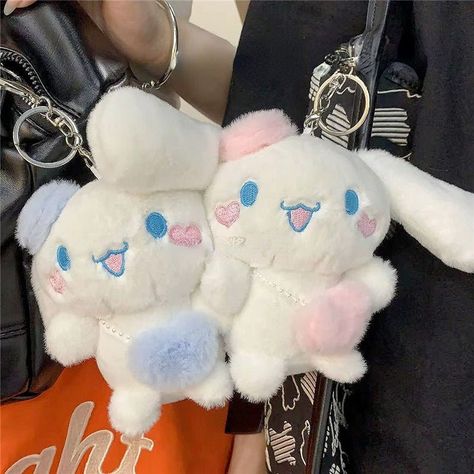 Matching Cinnamoroll, Keychains Aesthetic, Cinnamoroll Stuff, Sanrio Shop, Cinnamoroll Plush, Plush Keychains, Sanrio Plushies, Japanese Korean Fashion, Kawaii Store